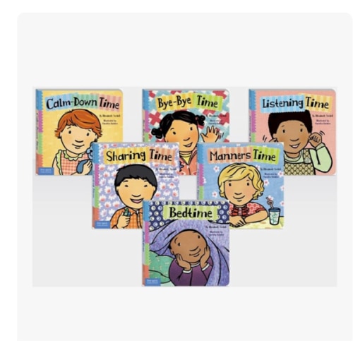 Toddler Tools® 6-Book Box Set (Calm-Down Time, Bye-Bye Time, Sharing Time, Listening Time, Manners Time, Bedtime) (Toddler Tools® Board Books)