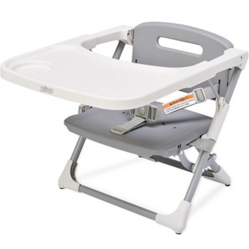 SproutSeat Feeding Booster Seat - Gray and White - Ages 6-36 Months
