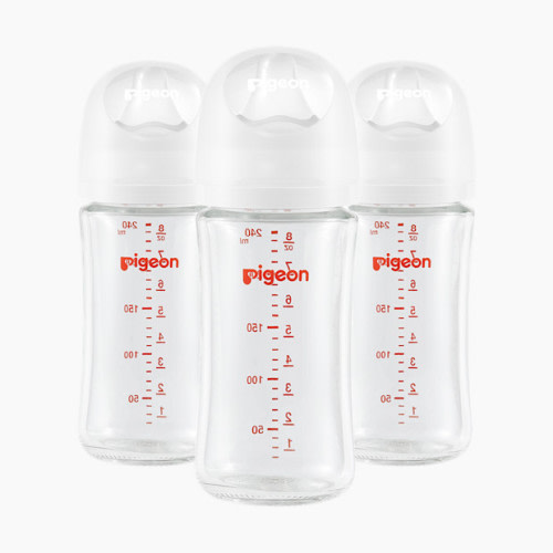 Glass Anti-Colic Nursing Bottle Wide Neck 3 Pack