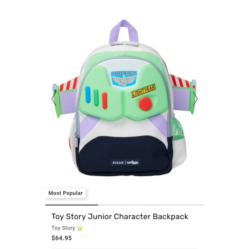 Toy Story Junior Character Backpack Buzz - Smiggle Online