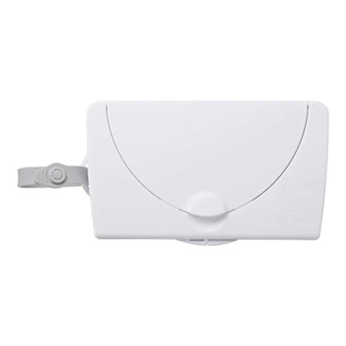 Ubbi On The Go Wipe Holder Baby Gift, White - White Wipe Dispenser