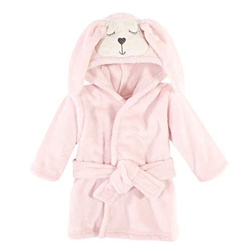 Hudson Baby Unisex Baby Plush Animal Face Bathrobe