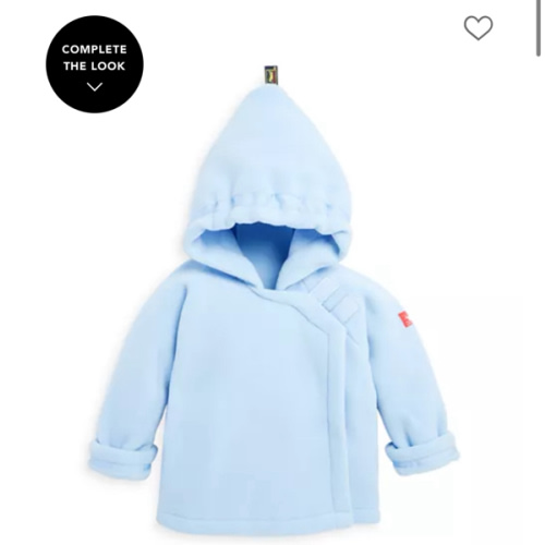 Widgeon Hooded Fleece Jacket - light blue