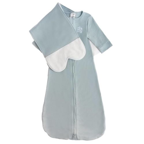 Organic Cotton Blend, All-in-One Sleep Sack Training System for Newborn Infant Baby