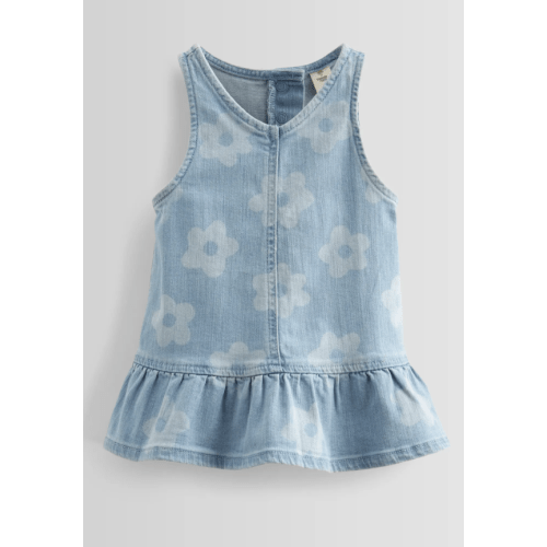 Print Denim Jumper