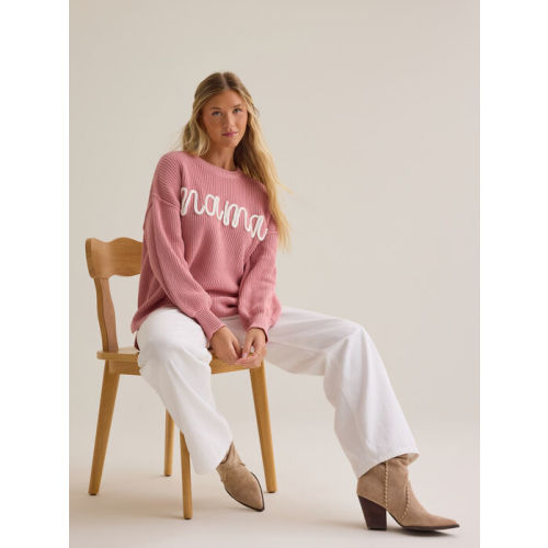 Maeve Mama Topstitch Sweater