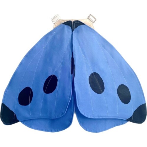 Spotted Butterfly Costume Wings, Blue - Jack be Nimble | Maisonette