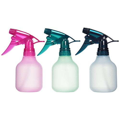 Spray Bottles - Assorted Colors (Pack of 3)