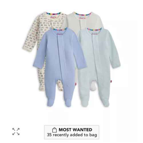 Boys' Footie Bundle, Pack of 4 - Baby