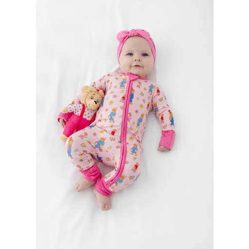 Berenstain Bears® Floral Bamboo Zippered Sleeper – Little Crowns & Capes