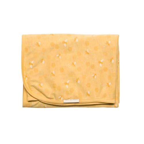 Woolbabe Merino/Organic Cotton Swaddle/Blanket | BEES Buttercup