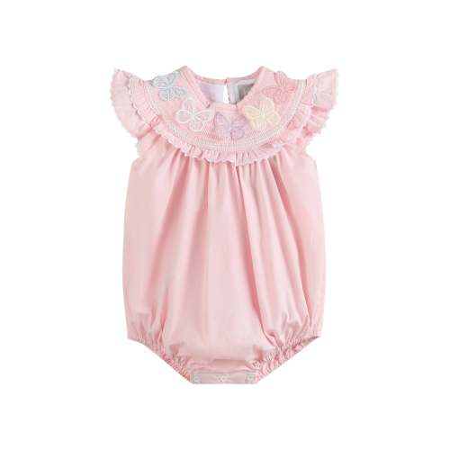 Butterfly Smocked Romper