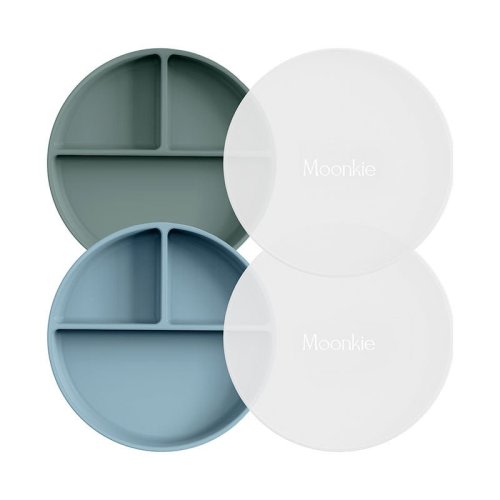 Baby Suction Plates | 2 Pack | Moonkie