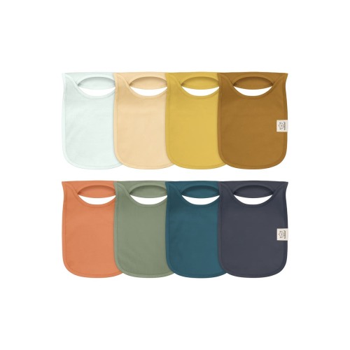 8-Pack Hallo Drool Bibs