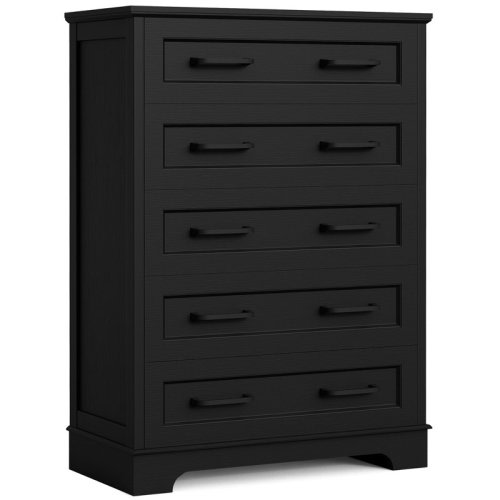 Winston Porter 31" 5-Drawer Dresser, Vertical Storage Dresser For Bedroom, High Quality Chest Of Drawers For Living Room, Hallway, Closet & Reviews | Wayfair