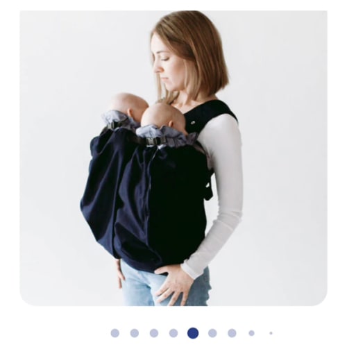 The Weego TWIN Baby Carrier