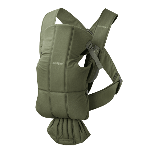 BabyBjorn Baby Carrier Mini, Woven, Green - Walmart.ca