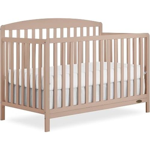 Dream On Me Odelle 5-in-1 Convertible Full Size Baby Crib, GREENGUARD Gold