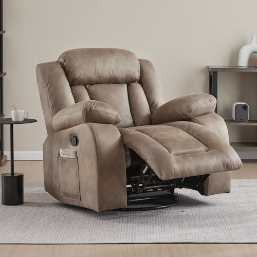 Red Barrel Studio® Totianna 37.23'' Wide 300lbs Load-Bearing Rocking Swivel Recliner Chair for Living Room & Reviews | Wayfair