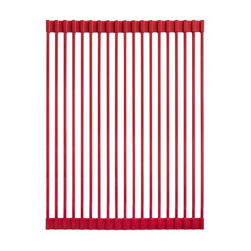 Bottle Drying Mat in Red