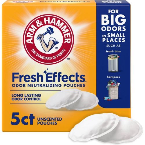 Arm & Hammer Fresh Effects Odor Eliminators Neutralizing Pouches - 5ct: Unscented, Sachet Form, Non-Powered