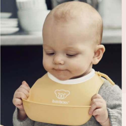 BabyBjörn Feeding Bib Set, 2-pack