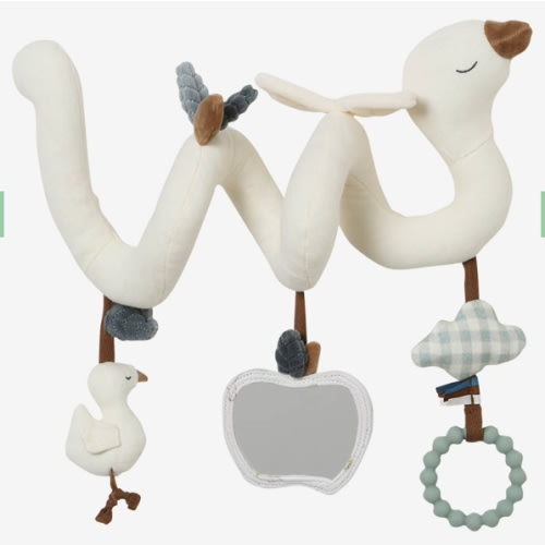 Activity spiral GOOSE - ecru, Toys