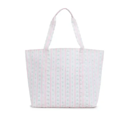 TRVL Jumbo Tote- Pink Ribbon Floral