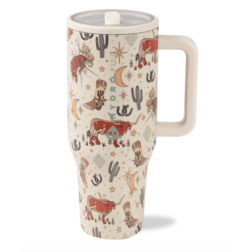 HydroJug Traveler 40oz – Rodeo Insulated Tumbler