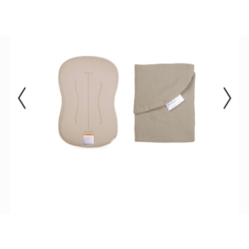 Lounger Curve + Muslin Cover Set | Birch