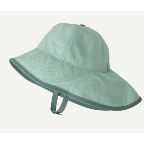 Patagonia Baby Block-the-Sun Full Brim UPF Hat Thin Ice