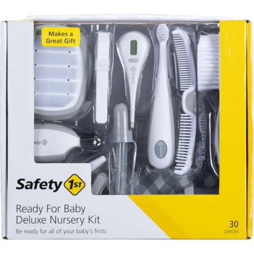 Safety 1st Ready for Baby Deluxe Nursery Kit, Grey