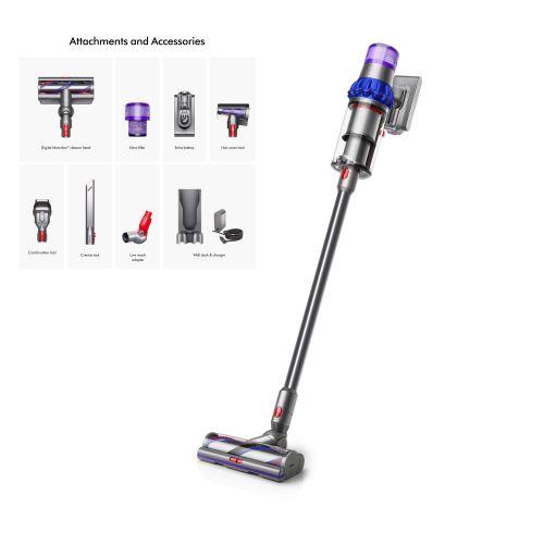 Dyson V15 Detect Pro Cordless Vacuum w/ 4 Tools & Extra Battery