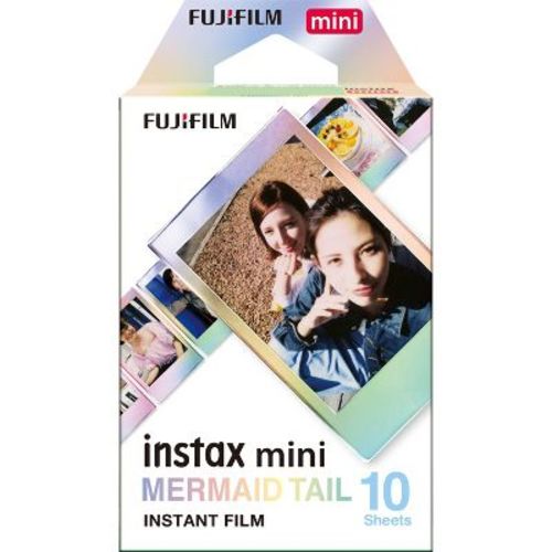 Fujifilm INSTAX MINI Mermaid Tail Instant Film - 10ct: ISO 800, 10 Exposures