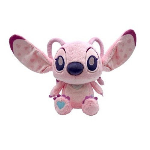 Disney Baby Lilo and Stitch Angel Valentine Plush Baby Learning Toy: Sensory Development, Crinkles, Fine Motor Skills