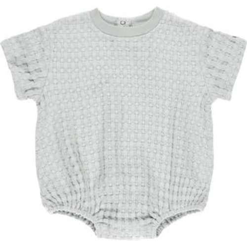 Waffle Stitch Bubble Romper