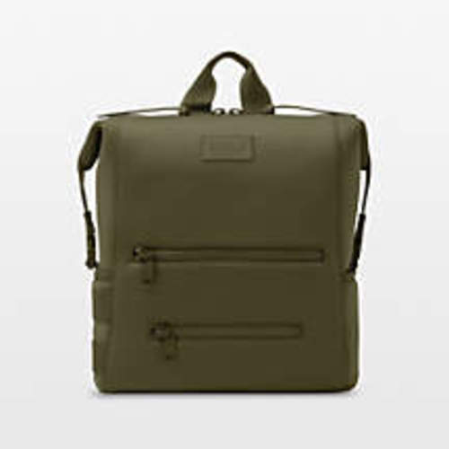 Dagne Dover Indi Camel Medium Diaper Bag Backpack