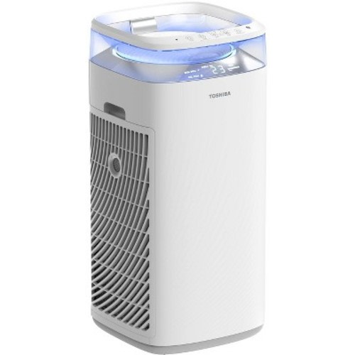 Toshiba H13 3-Speed Smart True HEPA Air Purifier ENERGY STAR , White