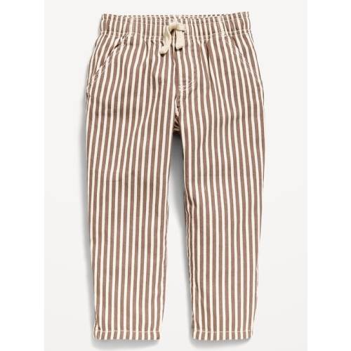 Pull-On Barrel-Leg Pants