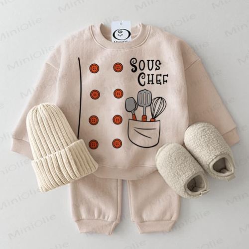 SOUS CHEF Baby Beige 2-piece Set