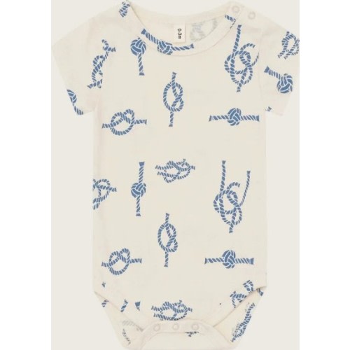 Sailor Knots Short Sleeve Bodysuit