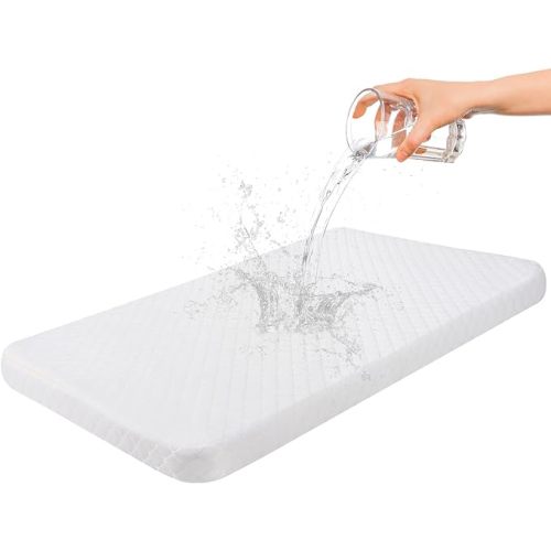 Baby Bassinet Mattress Topper Compatible with Mika Micky/Baby Delight/Pamo Babe/ANGELBLISS Bassinet, Breathable, Premium Foam, Rectangle Shaped, 20" x 33" x 2''