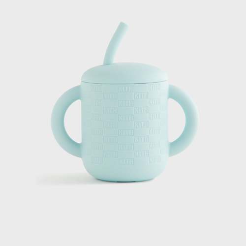 Kith Kids for Mushie Silicone Training Cup & Straw - Helium