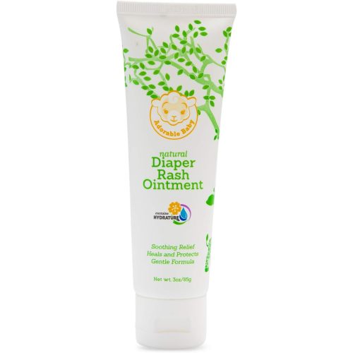 Natural Diaper Rash Ointment, EWG Verified™ for Safety, Contains Hydrature™ for Added Moisturization, 3 oz.