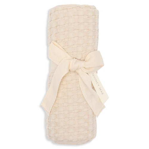 Waffle Knit Baby Blanket