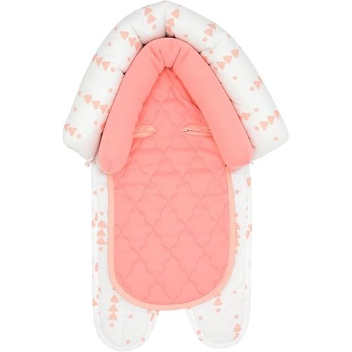 GoldBug Baby & Toddler 2-in-1 Car Seat Head Support - Arrow