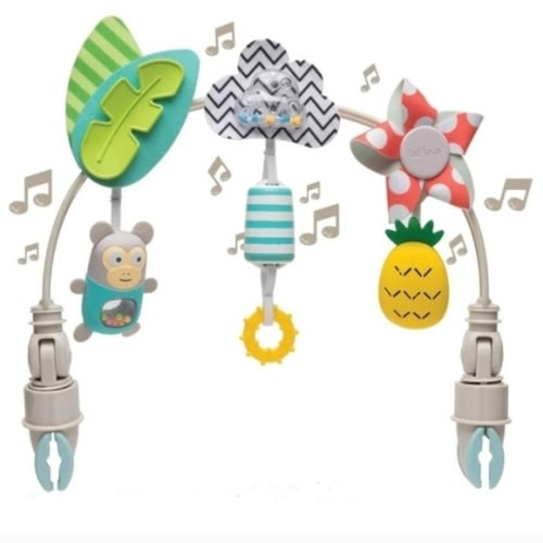 NWT Tropical Orchestra Arch Activity Vibrant Musical W/ Hanging Toys