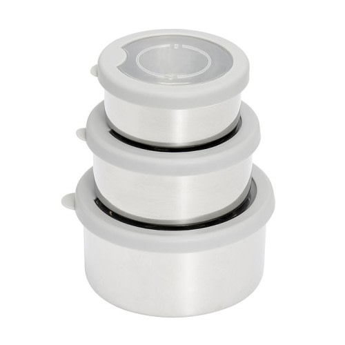 Spencer Stainless Nesting Container Trio