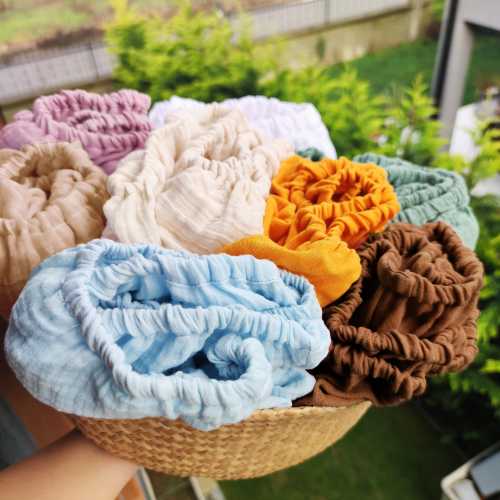 Organic Muslin Mini Crib Sheets