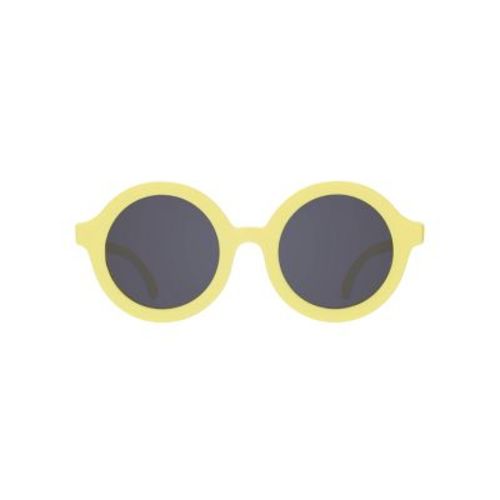 Little Suns by Babiators Rubber Round Sunglasses - Yellow: UV Protection